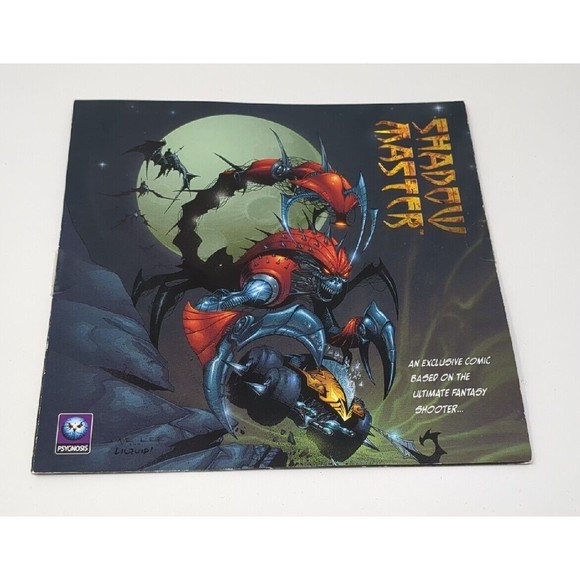 Shadow Masters Psygnosis Comic Book Video Game Tie-In Jae‎ lee Promo 1997 Sealed - Picture 1 of 5